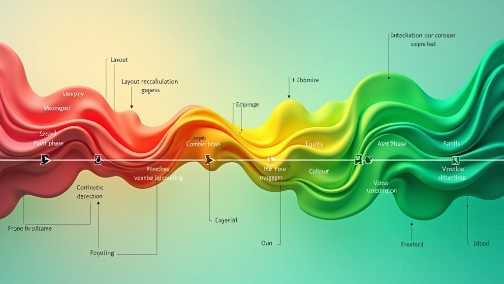 Diagramma del rendering pipeline: layout, paint, composite layers con evidenziazione della fase di layout